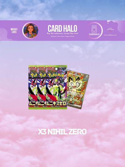 X3 Nihil Zero Booster Packs